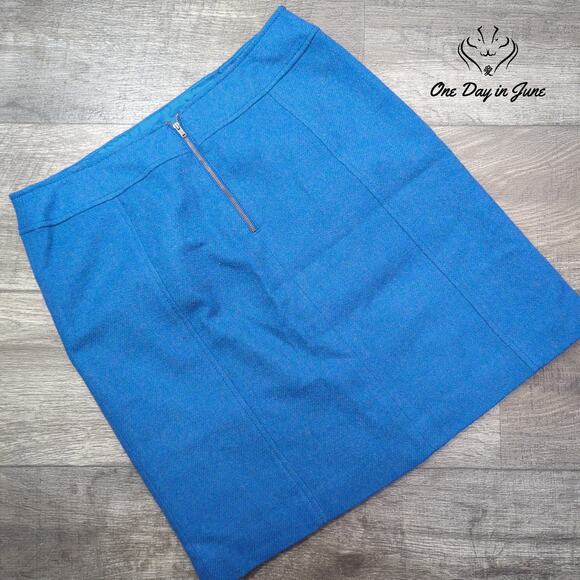 Talbots Wool Mini Skirt Size 8 - Picture 5 of 5